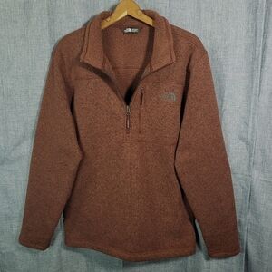 THE NORTH FACE Gordon Lyons 1/4 Zip Pullover Rust Size XL